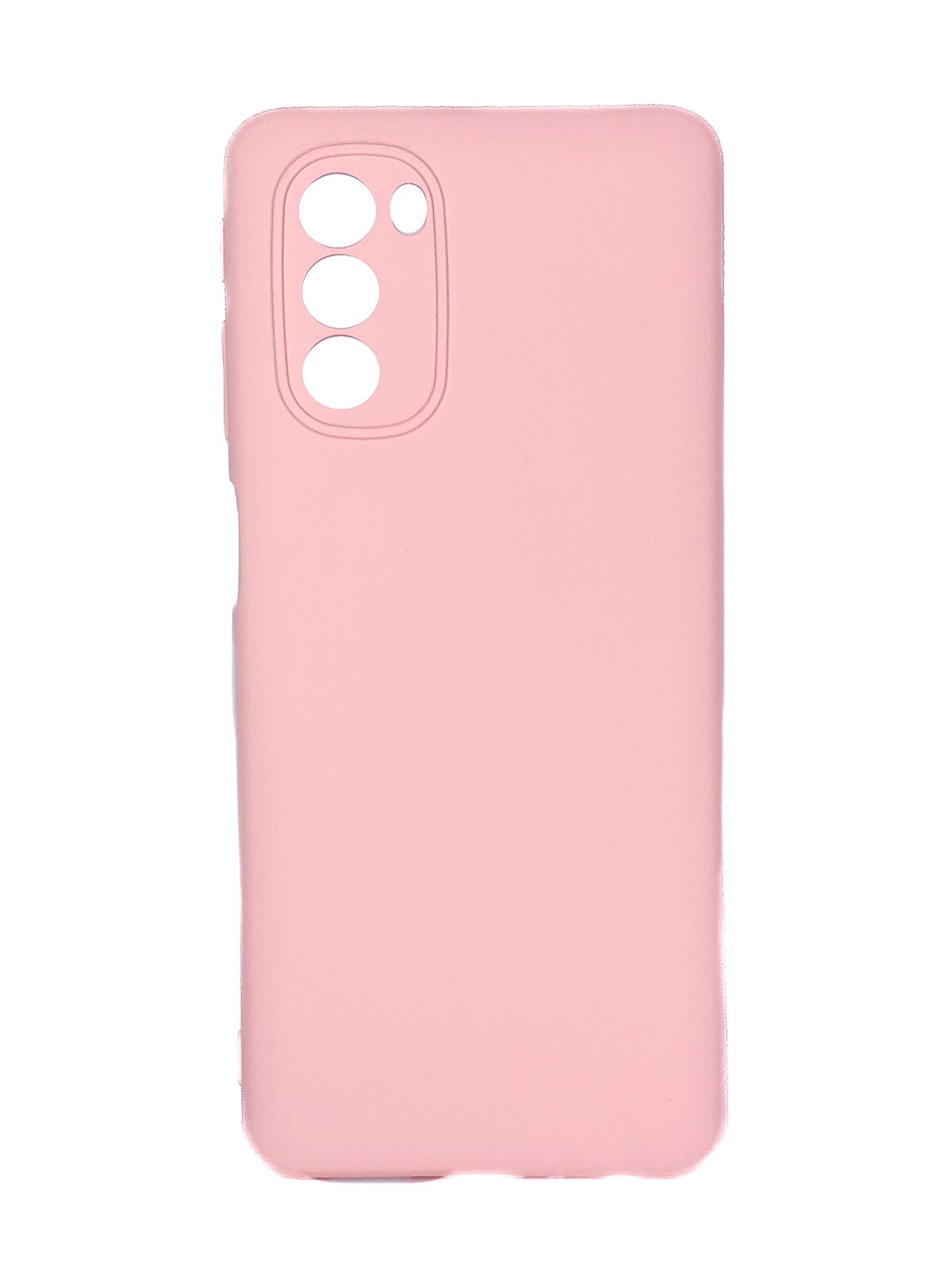 Protectores para celular  para Motorola  Moto G51 5G Funda de silicona con felpa Rosa